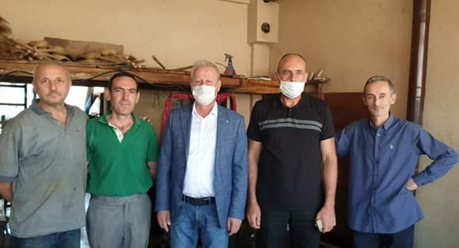 STB Başkanı Adem Sarı, üyelerini yanlız bırakmıyor…