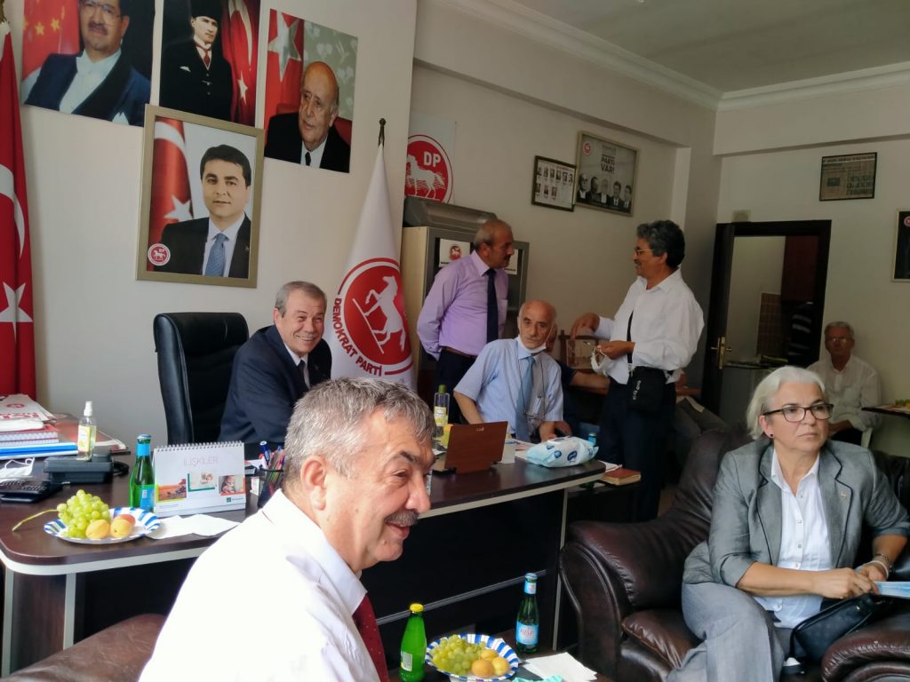 Demokrat Parti Genel Başkanı Gültekin Uysal Sakarya ‘da