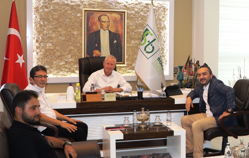 SAÜ 4M’den Ticaret Borsası Başkanı Adem Sarı’yı Ziyaret…