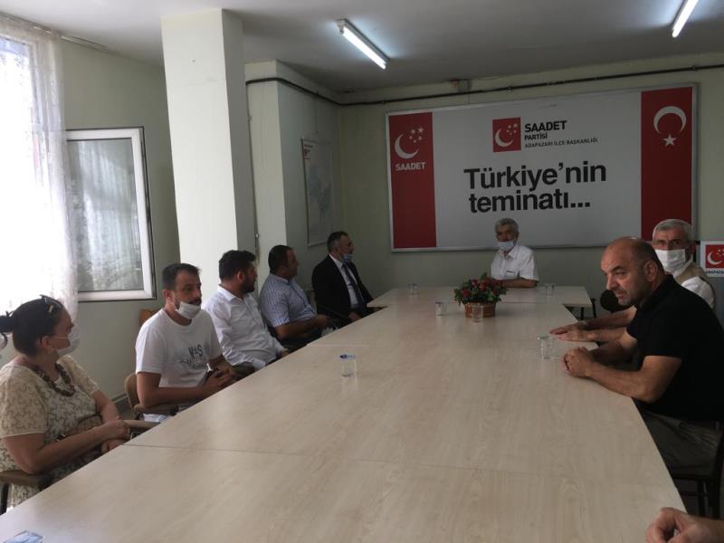 Saadet Partisi’ne İyi Parti’den tanışma ziyaret…