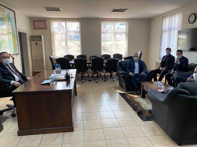 Serdivan Deva’dan Kaymakam ve Emniyet’e ziyaret…