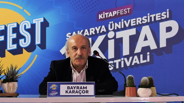 KitapFest’e Ruşendil Kimlik kitabının yazarı Bayram Karaçor konuk oldu.