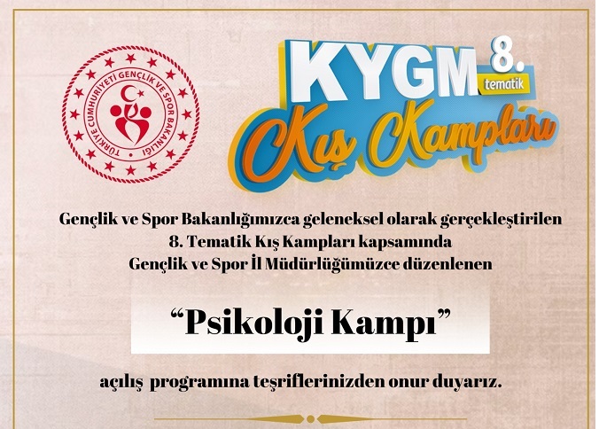 SAKARYA’DA PSİKOLOJİ KAMPI HEYECANI