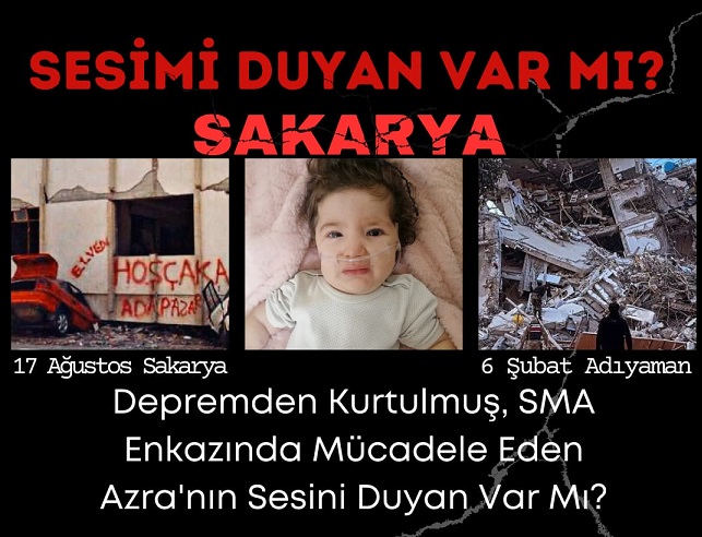 Azrayı SMA enkazı altında bırakmayalım