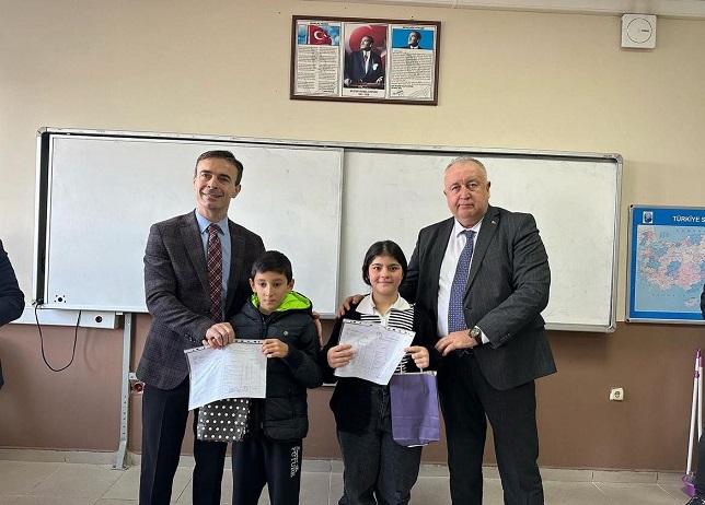 Söğütlüde karne heyecanı