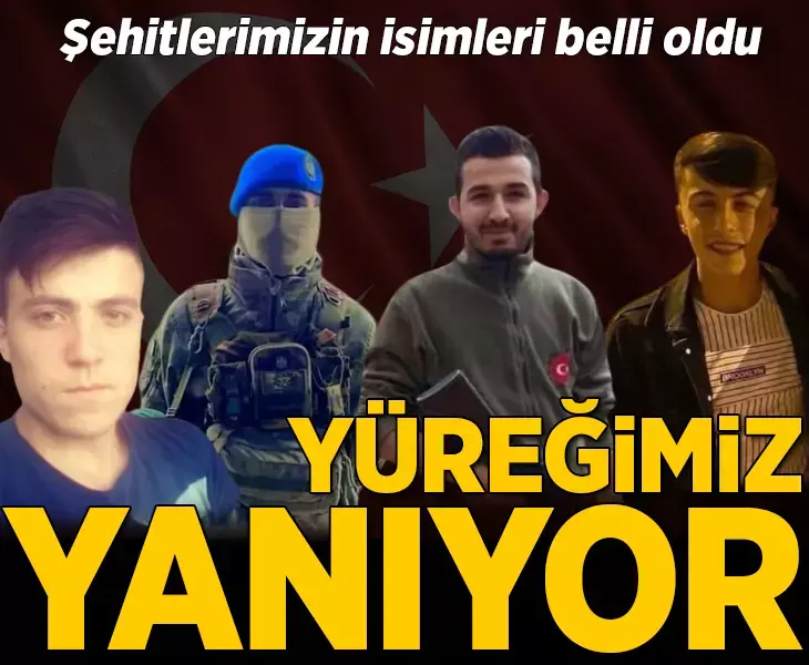 Yüreğimiz yanıyor! Gökhan Delen, Serkan Sayin, Müslüm Özdemir, Kemal Batur,  Emrullah Gülmez, Hakan Gün,  Ahmet Köroğlu,  Murat Atar, Muhammed Tunahan Evcin şehit oldu.