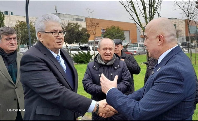 Belediye Başkan Adayı Cihan Kolip  Yerel Kültür Derneğinde sıcak  karşılandı