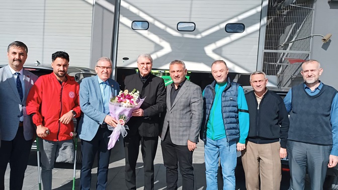 ASKF Başkanı Yaşar Zımbadan şampiyonlara anlamlı ve destek sözlü ziyaret