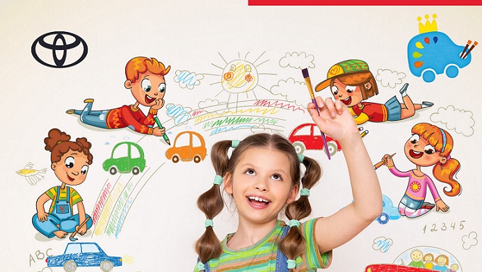 Toyota’nın Hayalimdeki Araba Yarışması ile Çocukların Eşsiz Fikirleri Resmediliyor