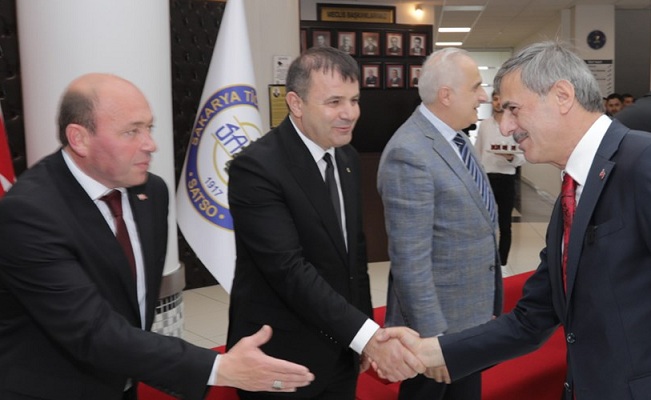 SATSO Geleneği Bozmadı, Bayramlaşma Töreni Yoğun Katılımla Gerçekleşti