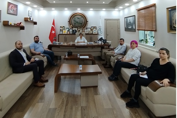 Veteriner Odası Başkanı Toker’den Baro Başkanı Yıldız’a ziyaret