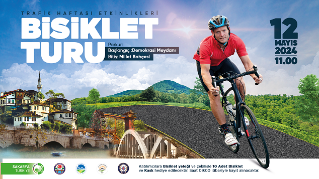 Sakaryada pedallar güvenli bir trafik için dönecek