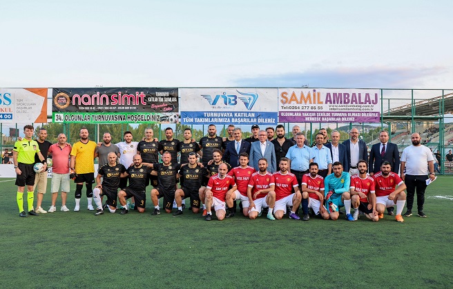 34. Sakarya Olgunlar Futbol Turnuvası başladı