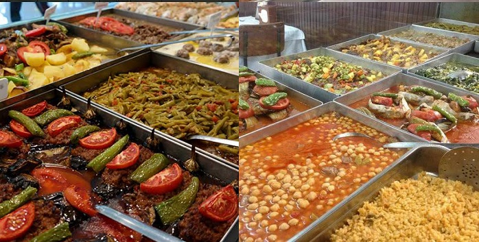 YILDIZ TEKNİK ÜNİVERSİTESİnde  4 çeşit seçmeli yemek ücreti 1 TL