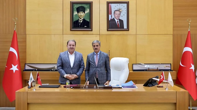 Suat Akından Başkan Alemdara ziyaret