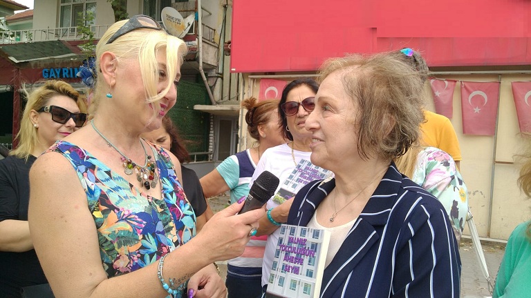 Şair-Yazar Canan ERENER Yalnız Yolculuğun AHESTE SEYRİ  Kitabını tanıttı