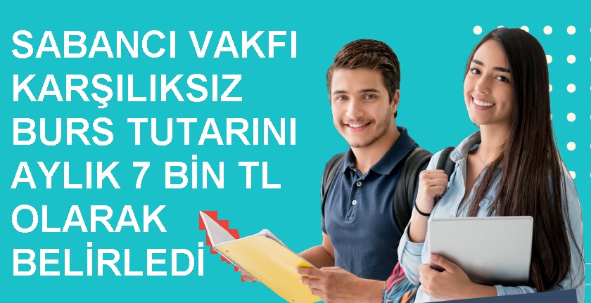 Sabancı Vakfı, başarılı üniversite öğrencilerine 50 yılda 54 binden fazla  burs desteği sağladı