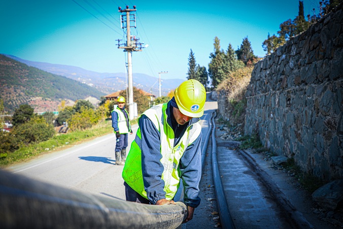 6 bin metrelik yeni hat Epçeler’e  kesintisiz içme suyu sağlayacak