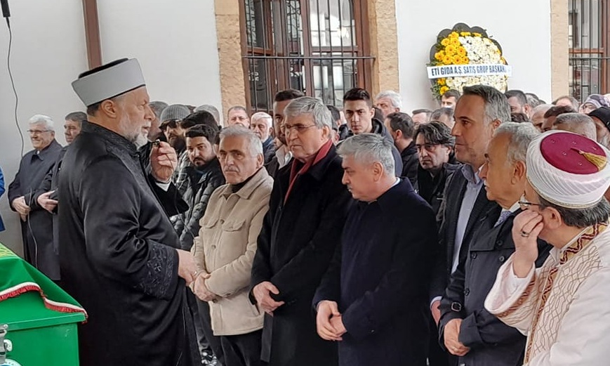 Ekrem Yüce’nin acı günü: Kayınvalidesi  Fatma Şentürk  son yolculuğuna uğurlandı