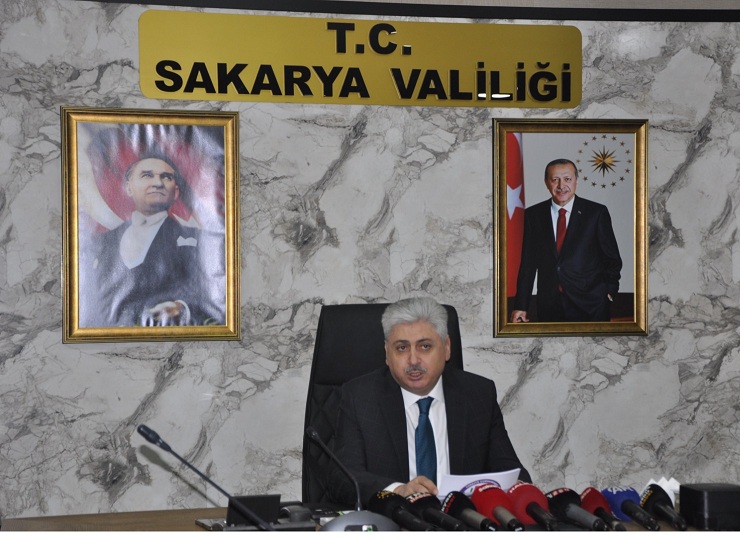 Sakarya Valisi Rahmi Doğan ” Geyve Boğazında ki kazaların önlenmesi için çalışmalara  başladık”