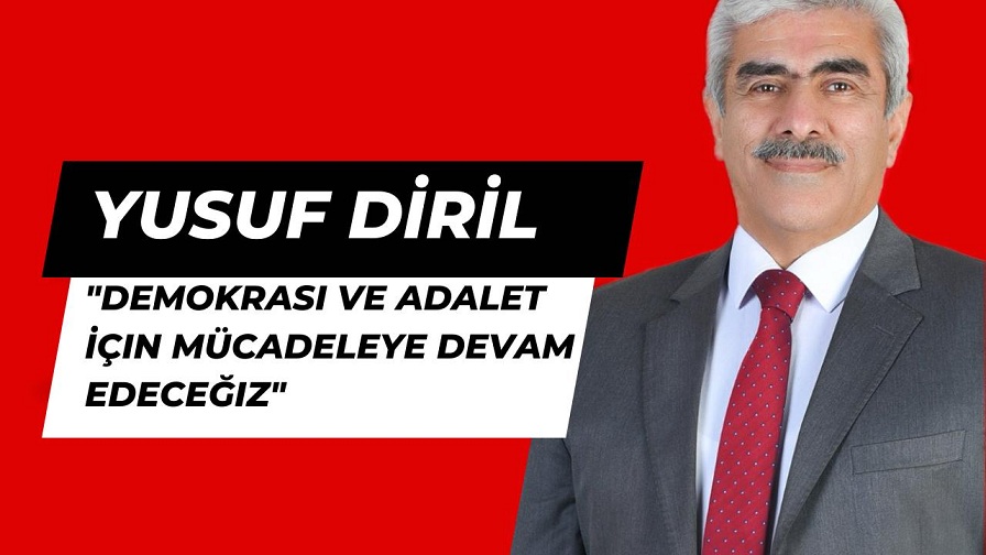 ADALET VE DEMOKRASİ PARTİSİ GENEL BAŞKANI YUSUF DİRİL’DEN 2025 YILI KUTLAMA MESAJI