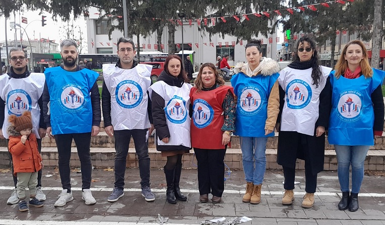 Eğitim Gücü Sendikası Sakarya İl Temsilcisi  Güldane BERBEROĞLU “EĞİTİMİN GELECEĞİ, EĞİTİM ÇALIŞANLARININ HUZURUYLA ŞEKİLLENİR!”