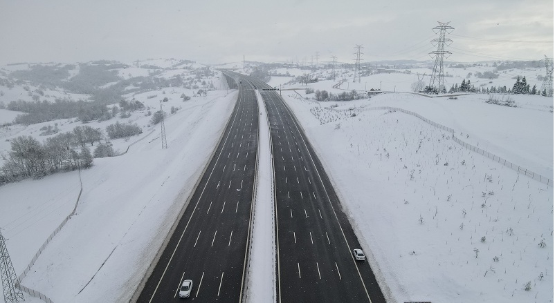 KUZEY MARMARA OTOYOLU KIŞA HAZIR