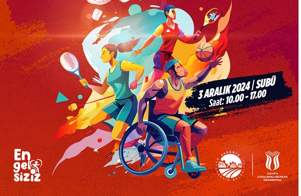 Engelsiz yürekler ve Sakaryalılar spor etkinlikleriyle dolu bu şenlikte buluşacak