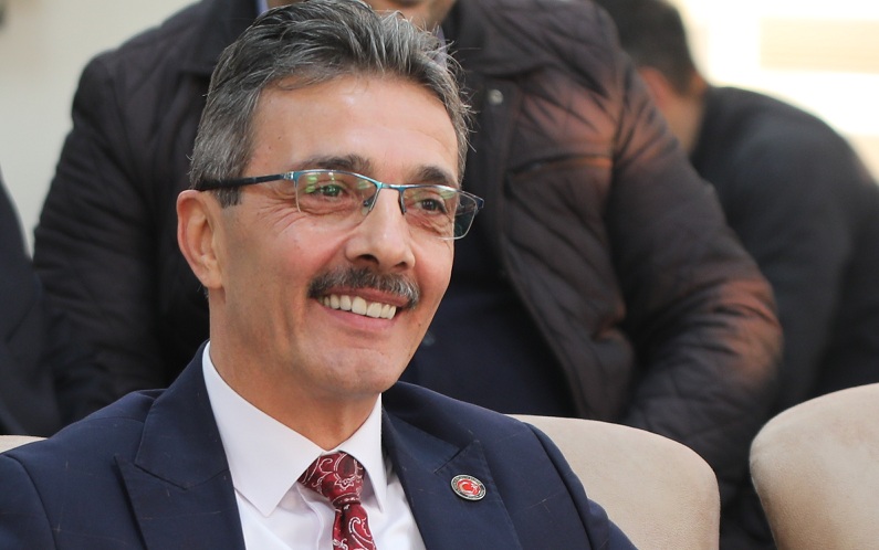 BAŞKAN ŞENOL DİNÇ BAŞKAN YUSUF ALEMDAR’I MİSAFİR ETTİ