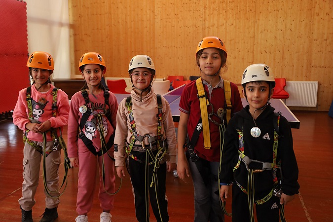 Büyükşehir’den çocuklara  adrenalin ve tecrübe turu