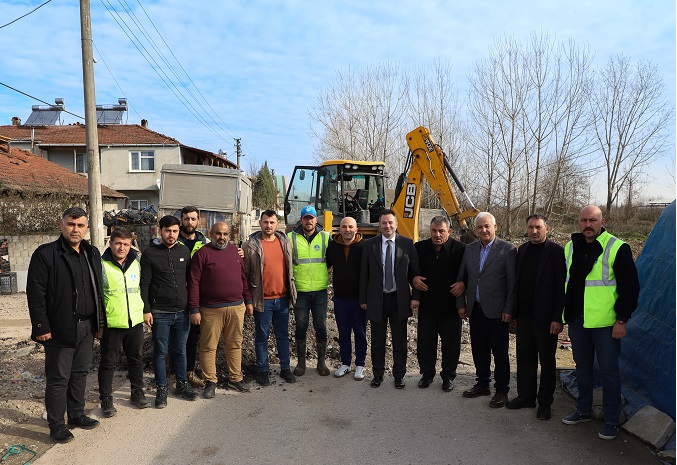 Güneşler’in içme suyu altyapısı  yenileniyor