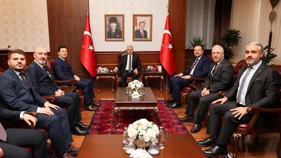 MÜSİAD Genel Başkanı Mahmut Asmalı Sakarya’da Valilik ziyaretiyle programına başladı