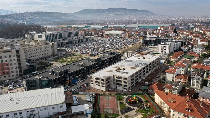Büyükşehir Sağlık Kampüsü’ne 530 araçlık otopark kazandırıyor
