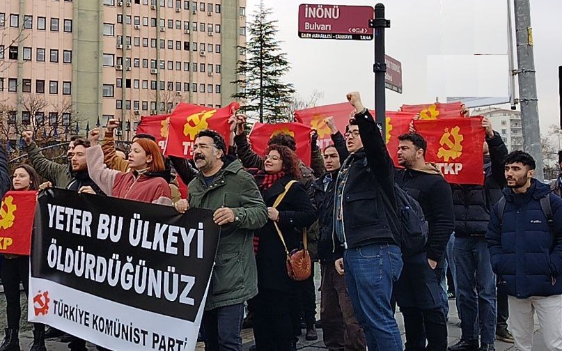 TKP’den Turizm Bakanlığı önünde eylem: Hesap vereceksiniz