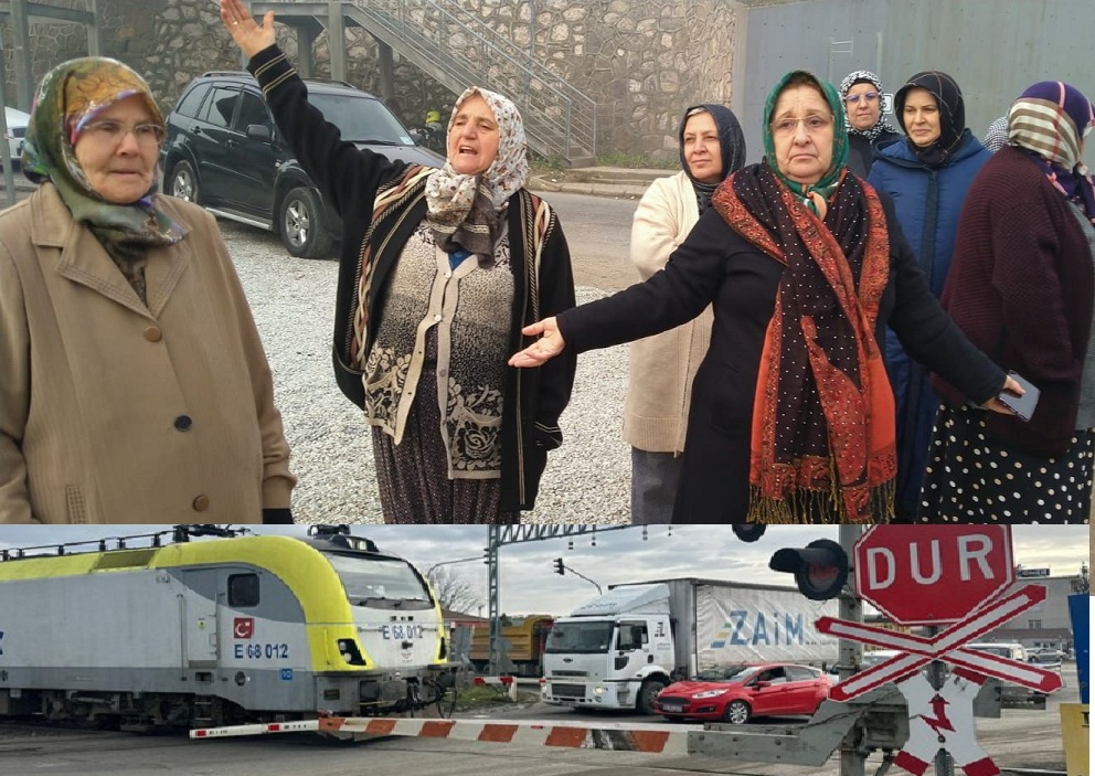 Alifuatpaşalı  hemzemin geçid mağdur  vatandaşlar isyanlarda.    