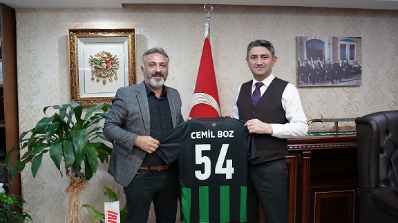 Sakarya Ampute Spor Kulübü’nden yeni İl Müdürüne ziyaret
