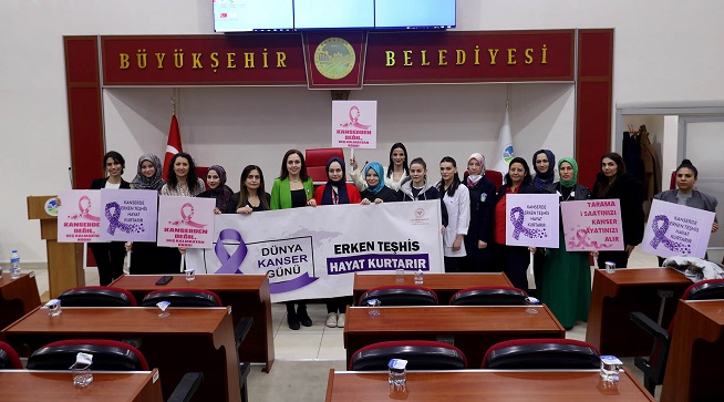 Büyükşehir Tıp Merkezi’nden kanser hastalığı için anlamlı farkındalık