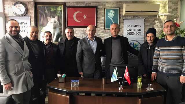 MHP Adapazarı İlçe Başkanı Recep Usta’dan Sakarya Vanlılar Derneği’ne ziyaret