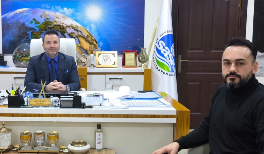 ÇARKDER Başkanı Mesut Fidan’dan SASKİ Genel Müdürü Yiğit Turan’a teşekkür