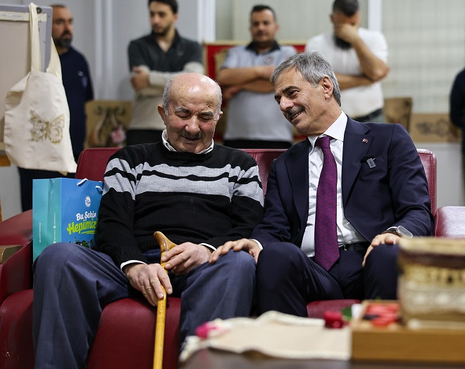 Yusuf Alemdar’dan eli öpülesi büyüklere anlamlı ziyaret