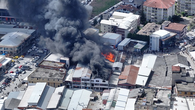Büyükşehir yangınla ilgili son gelişmeyi duyurdu