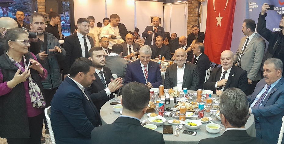 BBP Genel Başkanı Mustafa Destici, Terör örgütüyle, terör örgütünün uzantılarıyla iş birliği olamaz!