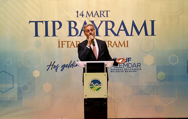 Başkan Alemdar Tıp Bayramı’nda hekimler ve sağlıkçılarla birlikteydi