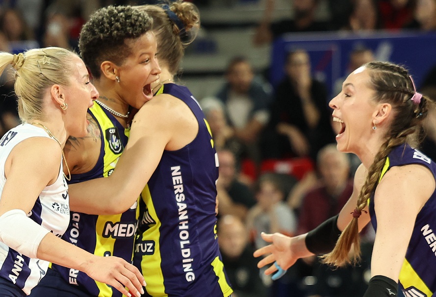 Fenerbahçe Medicana Kadın Voleybol Takımı  beşinci kez bu kupayı müzesine getirdi