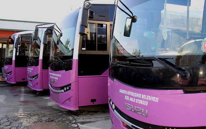 Büyükşehir’den Hendek Hastane hattı için 3 yeni ‘j’ plaka