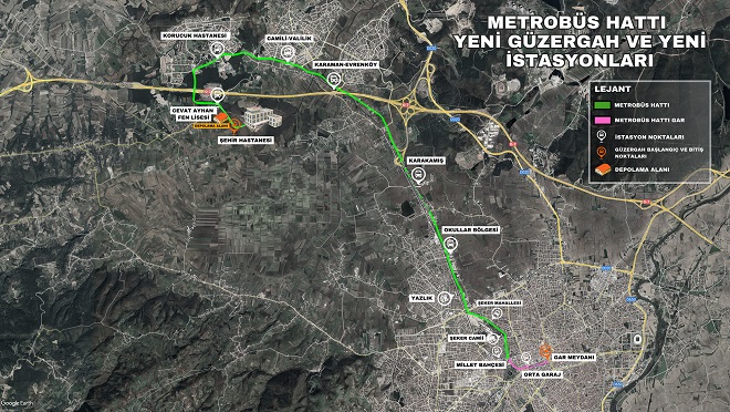 Başkan Alemdar metrobüsler için yeni gelişmeyi açıkladı