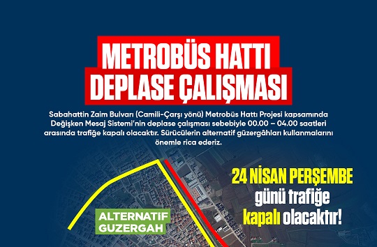 Yenikent güzergâhını kullananlar dikkat
