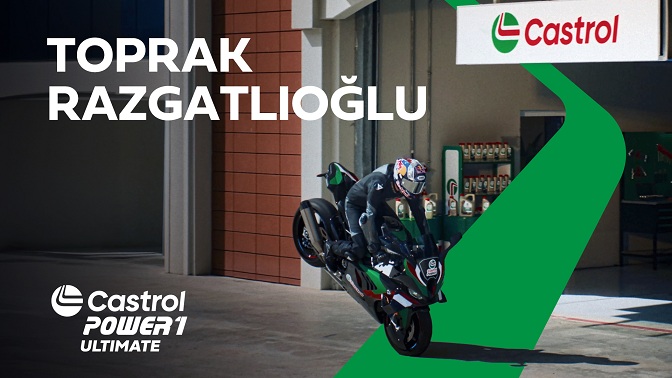 Motosiklet Dünyasının Yıldızları Castrol POWER1 ULTIMATE ve Toprak Razgatlıoğlu Reklam Filminde Buluştu