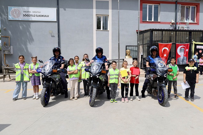 En renkli trafik etkinliği yine Büyükşehir’den