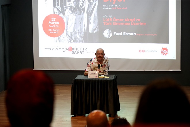 OSM’de film gösterimi ve söyleşinin konusu Lütfi Ömer Akad sineması oldu